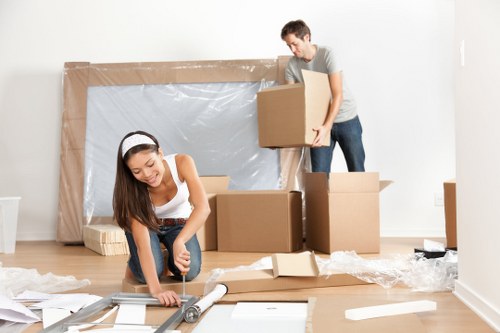 Professional furniture removals in Roehampton with careful loading