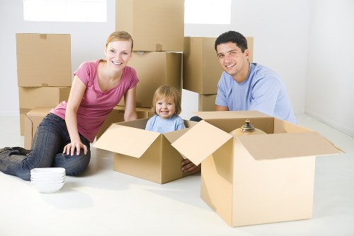 Same day removals team preparing a quick local move in Roehampton