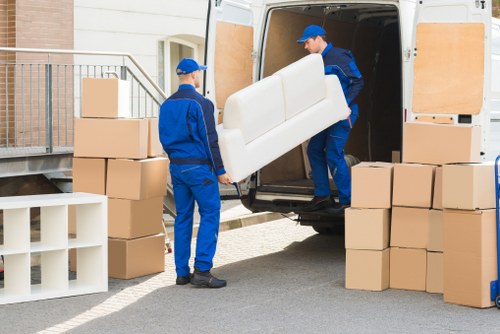 Packing and unpacking services for a Roehampton home move