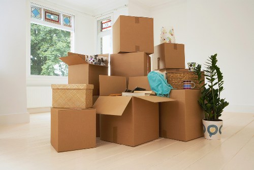 Commercial furniture delivery by man and van in Roehampton