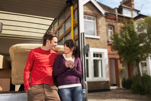 Commercial office relocation service helping a Roehampton business settle into new premises